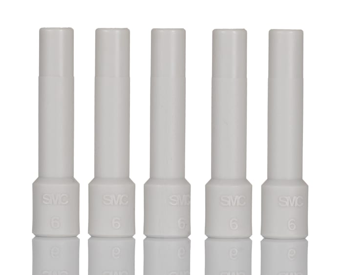 SMC Brass, PBT, PP Plug Fitting for 6mm