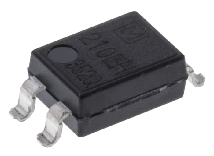 Panasonic, AQY210EHA DC Input MOSFET Output Optocoupler, Surface Mount, 4-Pin SMT