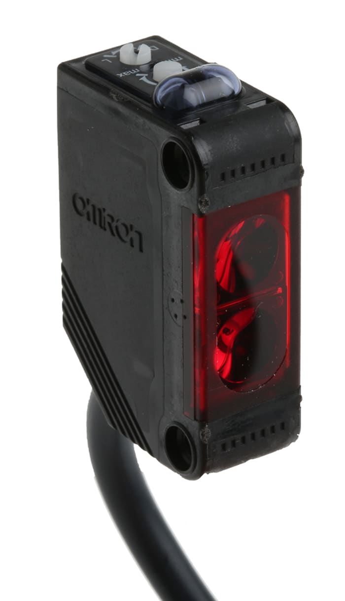 Fotoelektrický snímač, řada: E3ZR 100 mm → 4 m LED Blok 2m kabel, konektor M8, 4 kolíků, výstup: PNP