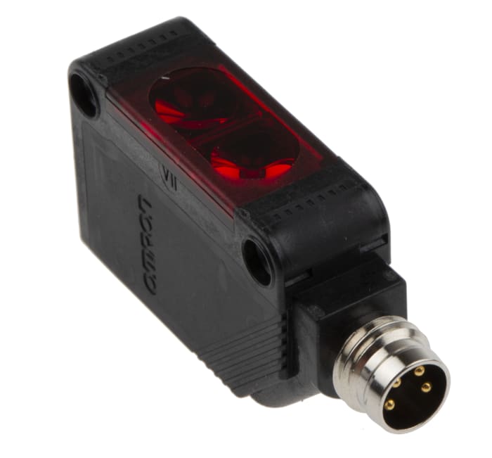 Omron Retroreflective Photoelectric Sensor, Block Sensor, 100 mm → 4 m Detection Range