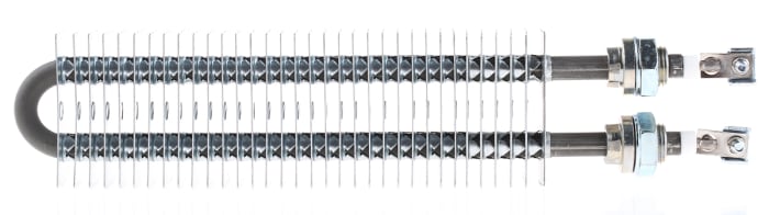 Acim Jouanin Finned Tubular Heater, 200 W, 230 V ac