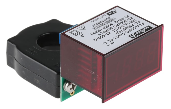 Murata Power Solutions Digital Ammeter AC, 21.3mm x 33.9mm