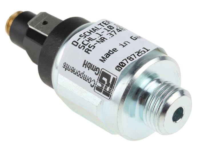Burkert Type 1045 Series Pressure Sensor, 1bar Min, 10bar Max, NO Output, Differential Reading