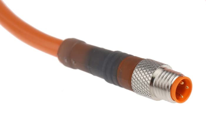 Lumberg Automation Straight Male 3 way M8 to Unterminated Sensor Actuator Cable, 2m