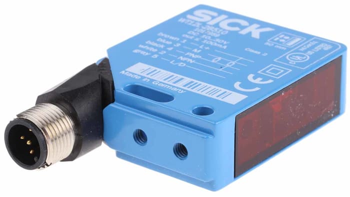 SICK Diffuse Photoelectric Sensor, Block Sensor, 20 mm → 50 mm Detection Range