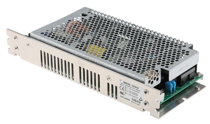 Spínaný napájecí zdroj 130W, počet výstupů: 4, výstup: 5 V dc, ±12 V dc, ±24 V dc 2 A, 4 A, 15 A Montáž na rám