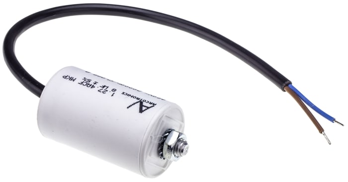 KEMET C27 Metallised Polypropylene Film Capacitor, 470V ac, ±5%, 8μF, Chassis Mount