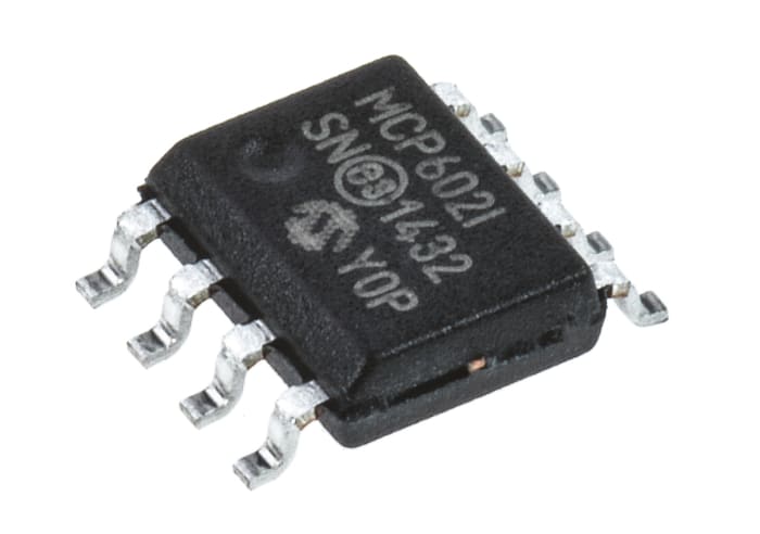 Microchip MCP602-I/SN Op-Amp, Çiftli, 2,8MHz, 3 V, 5 V, 8-Pimli, SOIC