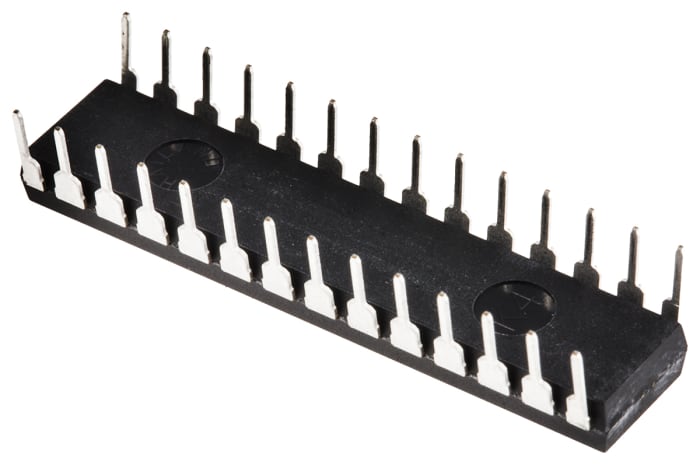 Microchip, 8bit PIC, PIC16F Microcontroller, 4MHz, 256 x 8 words, 8K x 14 words Flash, 28-Pin SPDIP