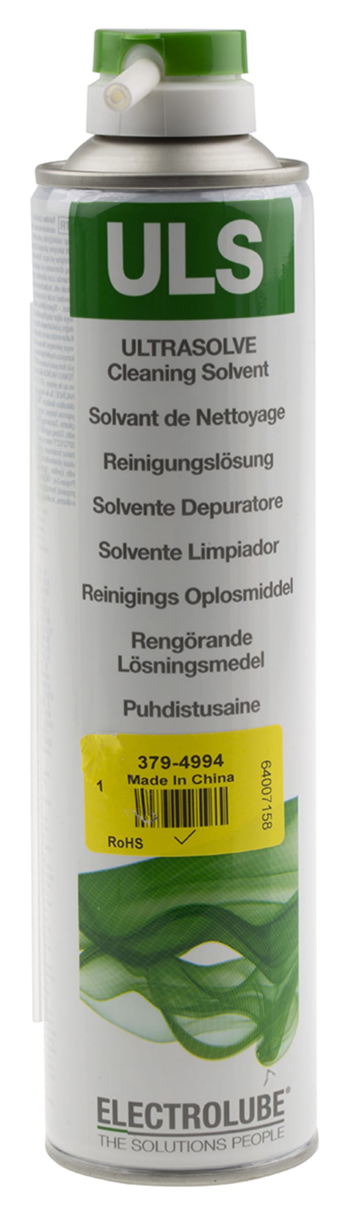 Electrolube Ultrasolve Cleaning Solvent Electrical Cleaner 400 ml Aerosol