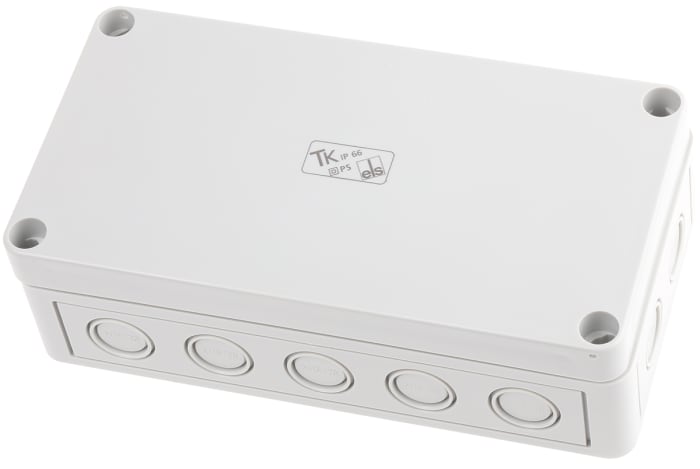 Boîtier Spelsberg TK PS en Polystyrène, 180 x 94 x 57mm, Gris IP66