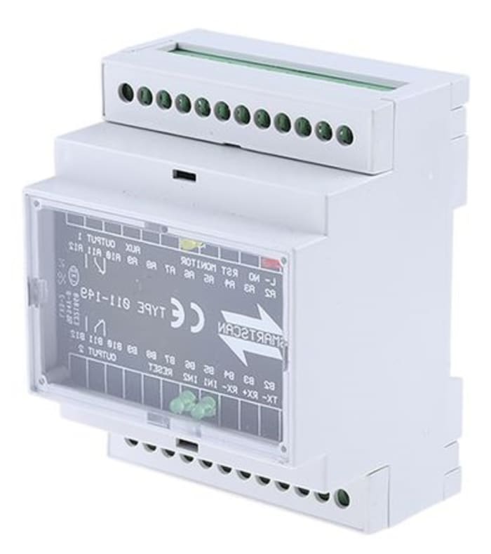 Smartscan MFU Light Beam/Curtain Safety Relay, 24V dc, Dual-Channel, 2 Safety Contacts
