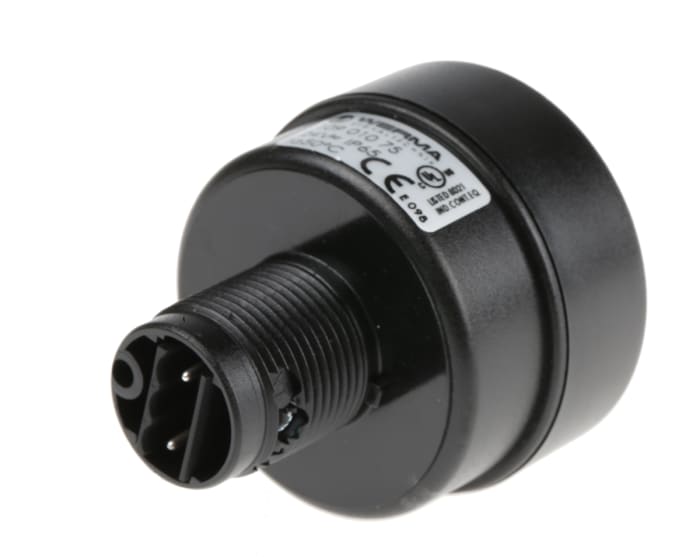 Buzzer Noir Werma, 24 V (c.a./c.c.), 80dB IP65