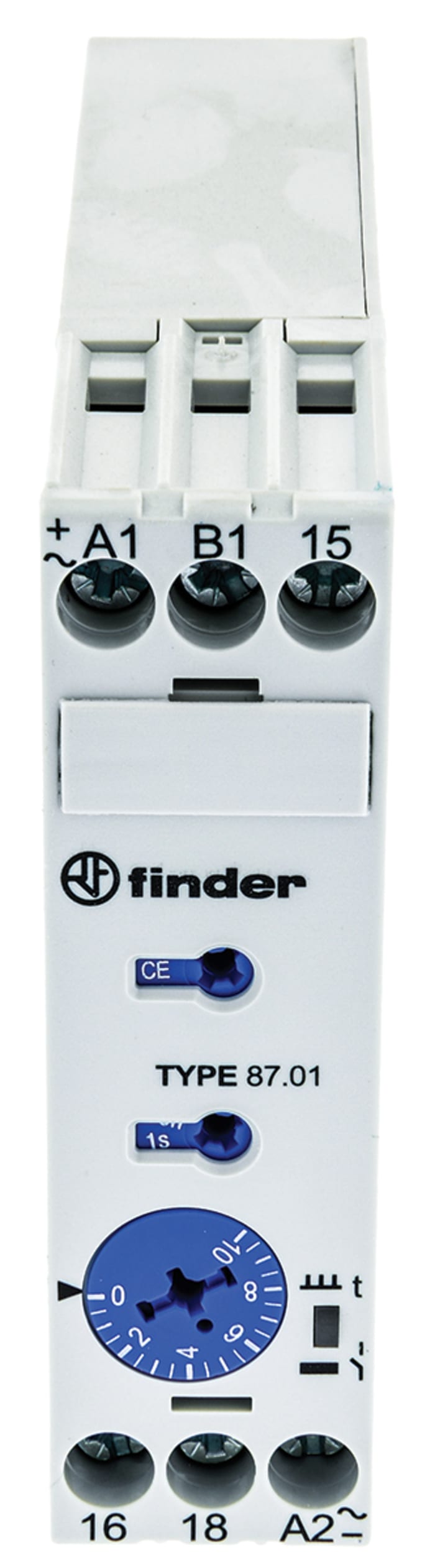 87.01.0.240.0000 Finder Finder SPDT Multi Function Time Delay Relay