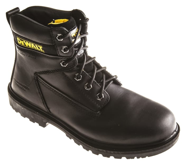 DeWALT Maxi Black Steel Toe Capped Men's Safety Boots, UK 8, EU 42