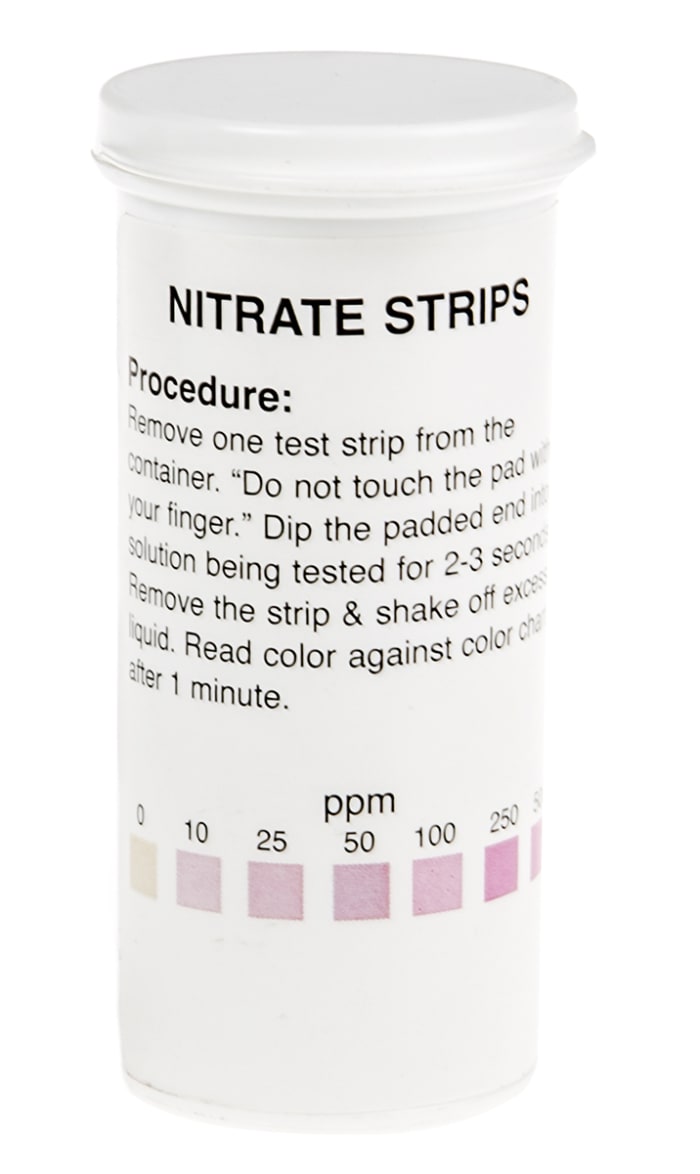 Instruments Direct Single Parameter(s) Nitrate Test Strips, max. measurement 500ppm - 50 strips