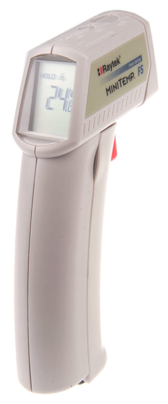 Raytek MT4 MiniTemp Food Safety Infrared Thermometer, -30°C Min, +200°C Max, ±1.5 % Accuracy, °C and °F Measurements