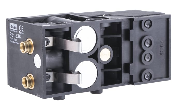 Parker 4/2 Pneumatic Solenoid Valve - Solenoid/Spring PS1 Series