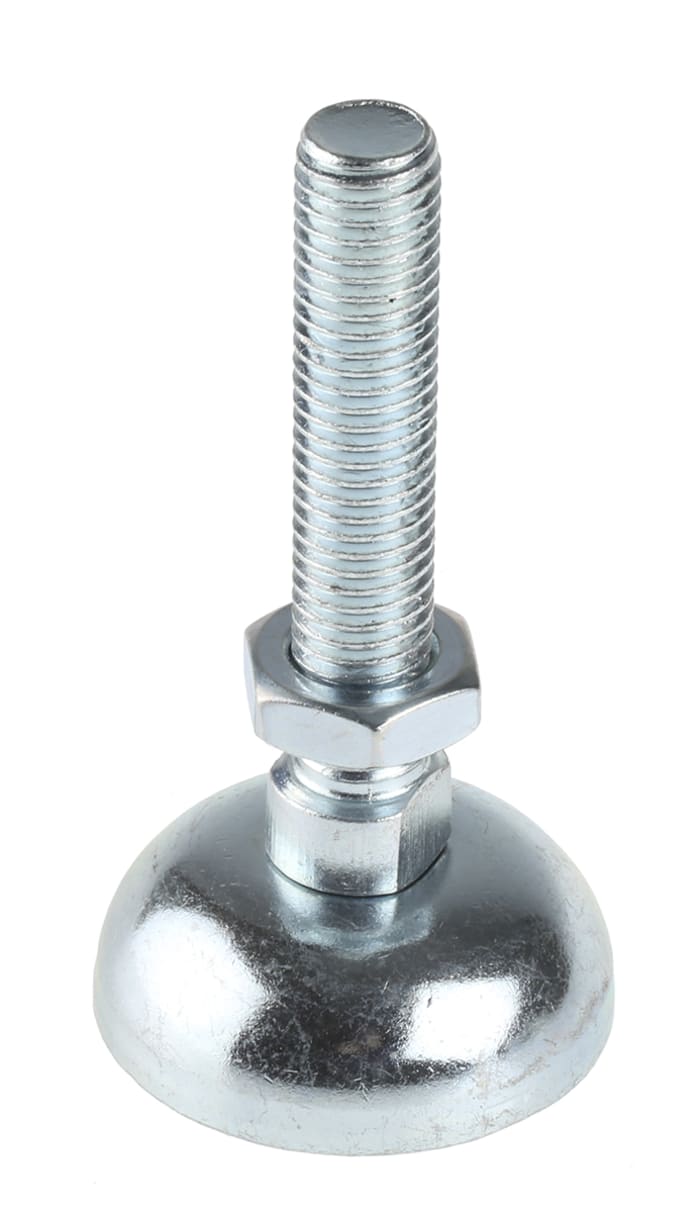 Bosch Rexroth Ayarlanabilir Ayak, Galvanizli Çelik, M12 Dişli, 10mm Kanallar İçin