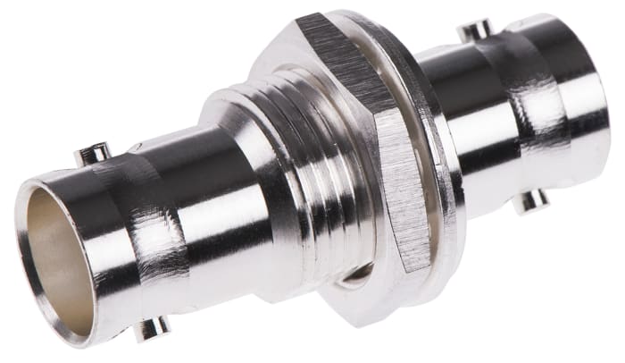 Connecteur RF TE Connectivity BNC Femelle vers BNC Femelle, Droit, 50Ω 4GHz