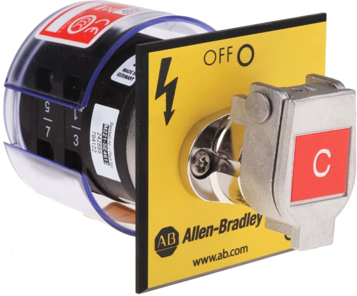 Allen Bradley Guardmaster 440T Safety Interlock Switch, 4NO, Keyed, Stainless Steel, Key
