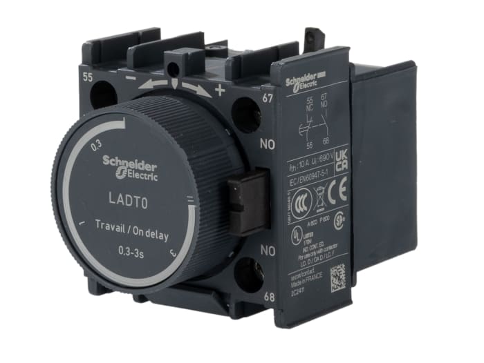Schneider Electric TeSys Auxiliary Contact Block, 690 V