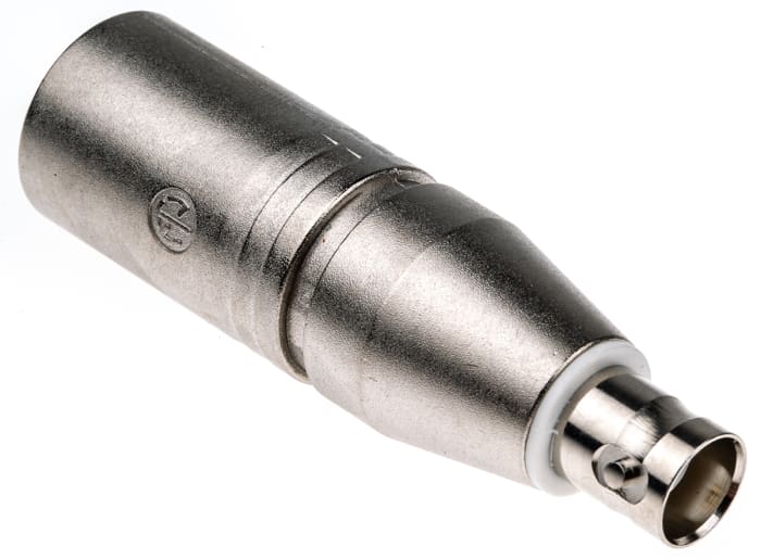 Adaptateur audio et vidéo Neutrik Droit, XLR Mâle vers BNC Femelle