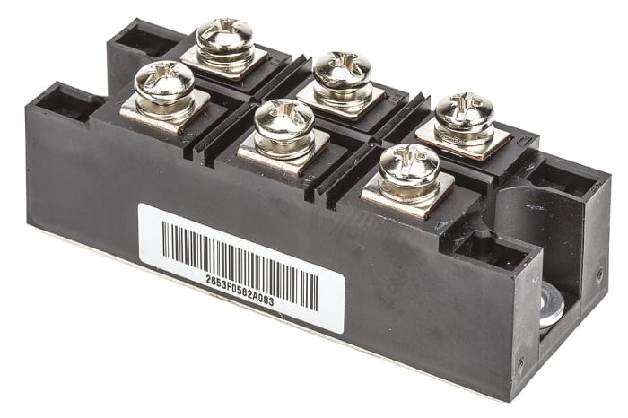 Vishay Bridge Rectifier Module, 90A, 1200V, 3-phase, 5-Pin