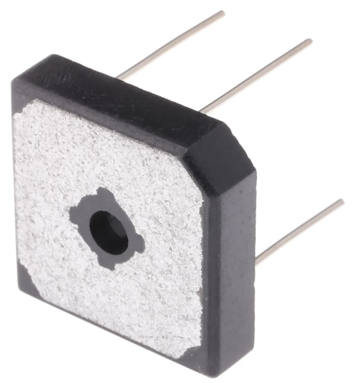 Pont redresseur Monophasé, 25A, 600V, 4 broches, GBPC-W