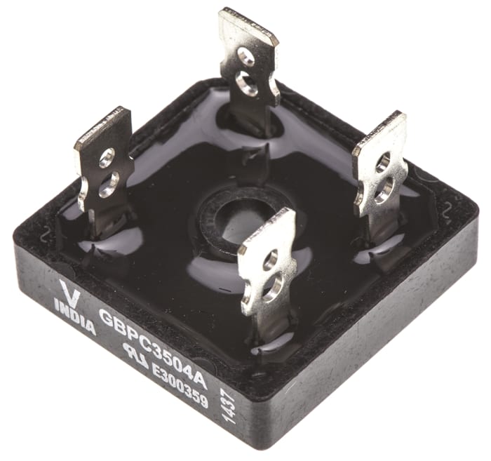 Vishay Bridge Rectifier, 35A, 400V, 4-Pin