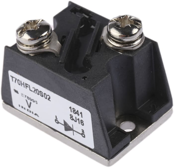 Vishay 200V 70A, Rectifier Diode, 2-Pin T-Module VS-T70HFL20S02