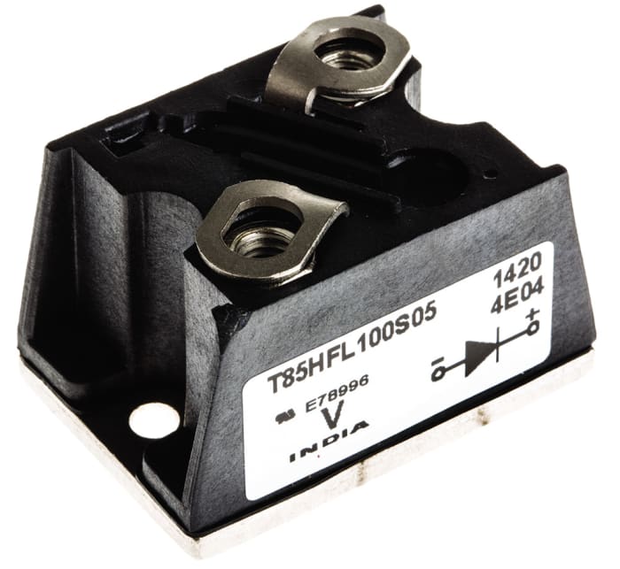 Vishay 1000V 85A, Rectifier Diode, 2-Pin T-Module VS-T85HFL100S05