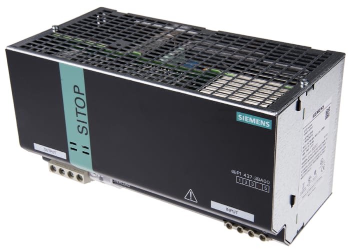 Siemens Switch Mode DIN Rail Panel Mount Power Supply ac Input, 24V dc dc Output, 40A Output, 960W