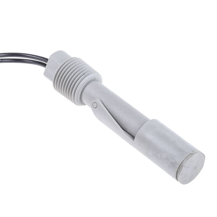 Sensata Cynergy3 RSF80 Series Horizontal Polyphenylene Sulfide Float Switch, Float, 1m Cable, NO/NC, 240V ac Max, 120V