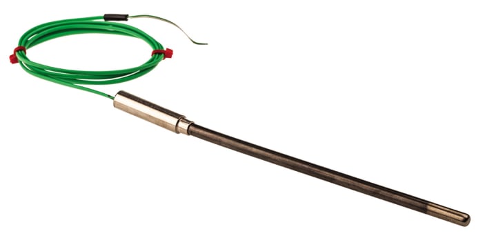 RS PRO Type K Mineral Insulated Thermocouple 150mm Length, 6mm Diameter → +1100°C