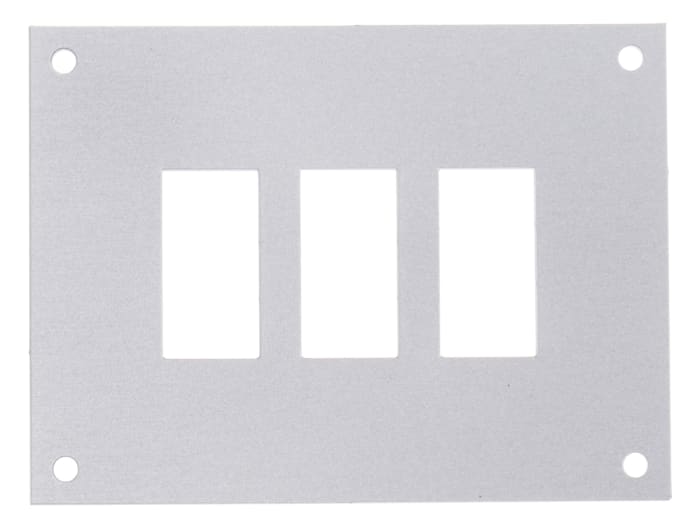 RS PRO Standard Thermocouple Panel for Use with Up To 3 Fascia Sockets, RoHS Standard