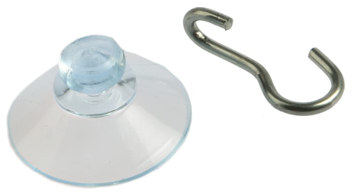 RS PRO, RS PRO Suction Cup Hook x 10, 397-4897