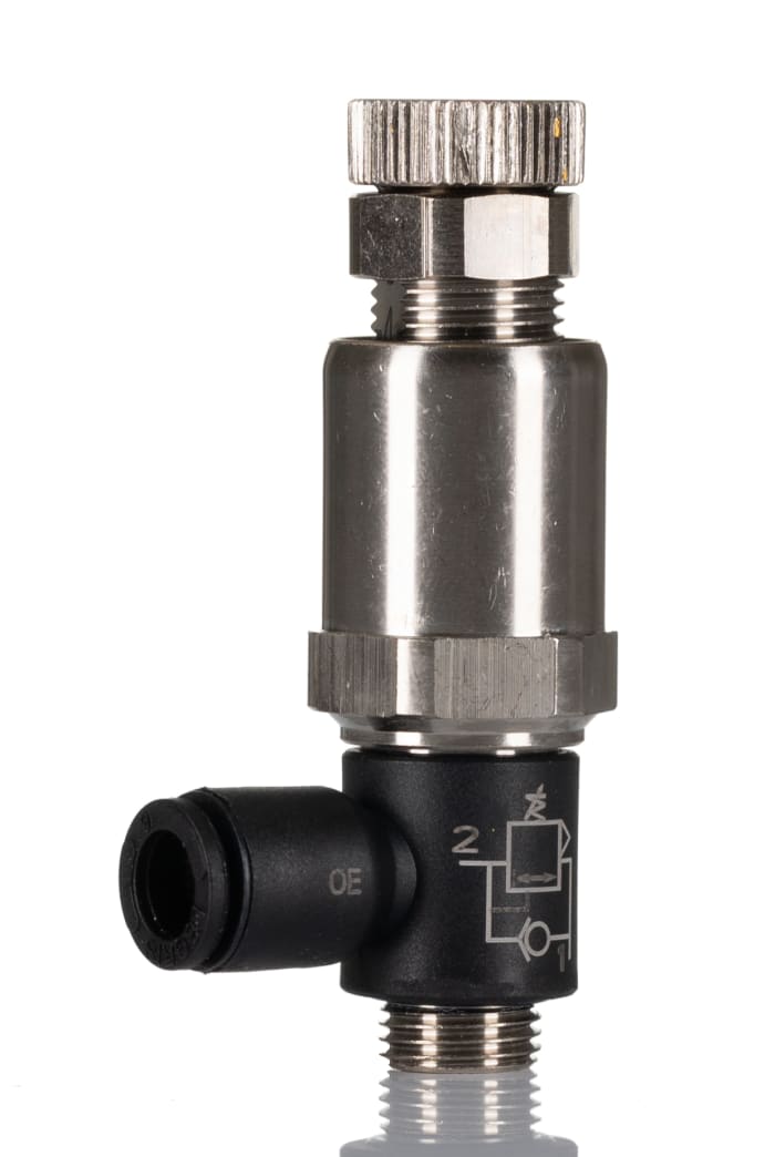 Régulateur Legris 7300 Fileté, G 1/8 Mâle Tube x 6mm, 1/8"
