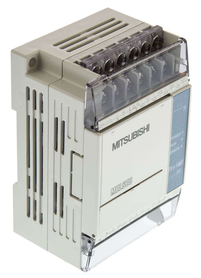 Mitsubishi FX1S Series PLC CPU for Use with FX1S Series, Transistor Output, 8 (Digital)-Input, Digital Input