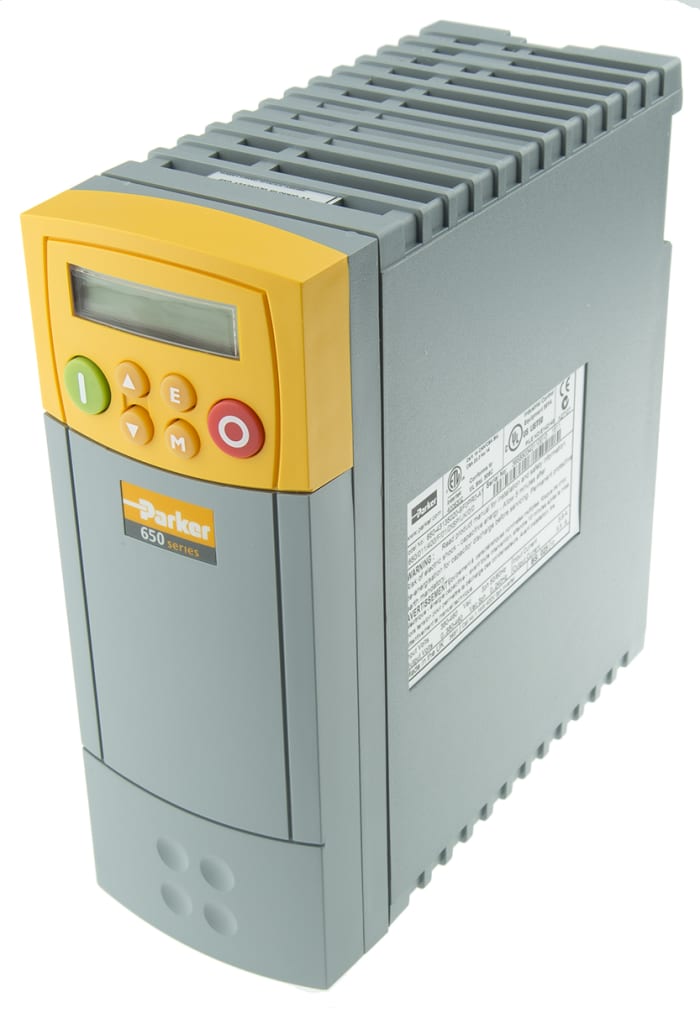 Parker Inverter Drive, 1.1 kW, 3 Phase, 400 V ac, 3.5 A, AC650 Series