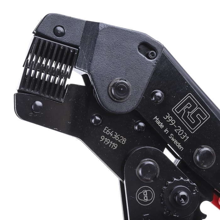 RS PRO RS PRO Ratcheting Hand Crimping Tool for Bootlace Ferrule
