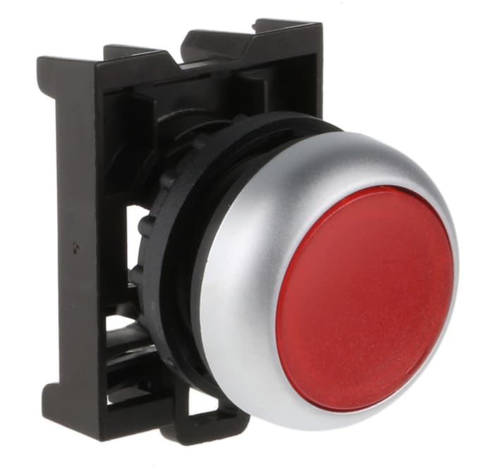 Eaton RMQ Titan M22 Series Red Illuminated Momentary Push Button Head, 22mm Cutout, IP69K