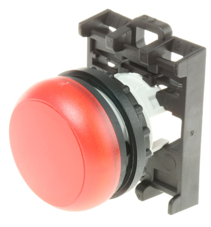 Eaton Red Pilot Light Head, 22.5mm Cutout RMQ Titan M22 Series