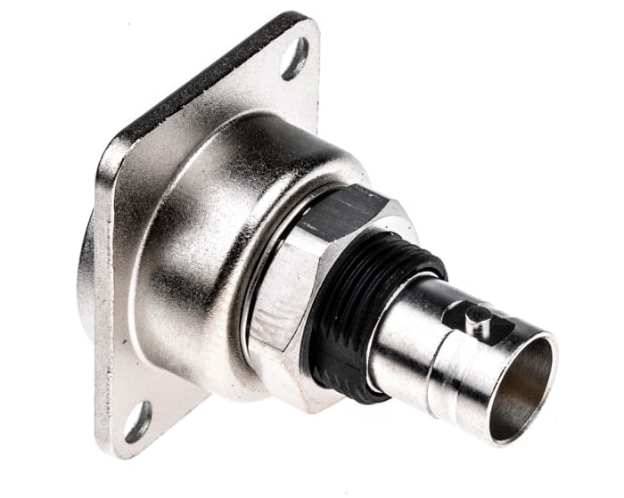 Neutrik NBB Series, Jack Panel Mount BNC Connector, 75Ω, Crimp Termination, Straight Body