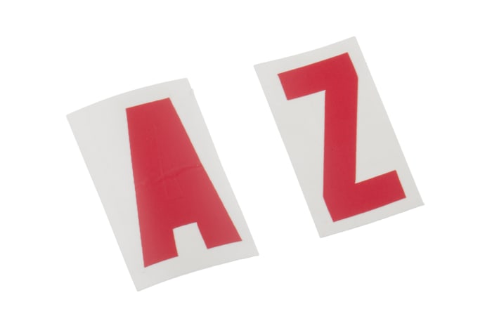 Self-Adhesive Letters & Numbers