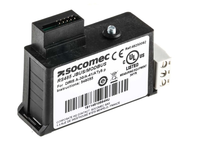 Módulo de expansión de autómata programable Socomec para usar con DIRIS A40, DIRIS A41