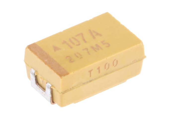 KYOCERA AVX 100μF MnO2 Tantalum Capacitor 10V dc, TPS Series