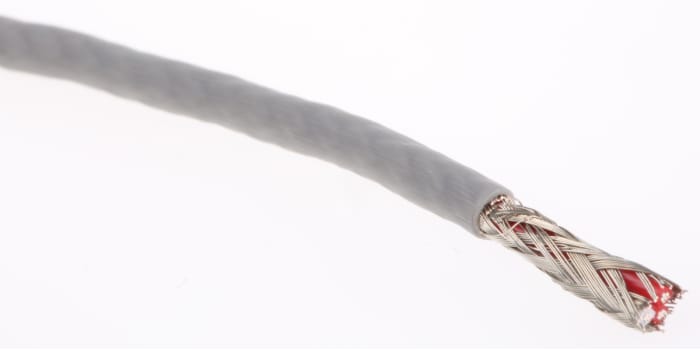 RS PRO Type RTD Thermocouple & Extension Wire, 25m, Screened, PTFE Insulation, +80°C Max, 7/0.2mm