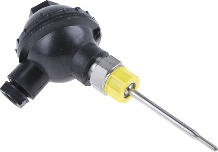 Capteur RTD PT100 RS PRO, Ø 6mm, L.100mm, +250°C max, Tête de connexion
