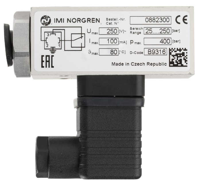 0882300 IMI IMI Pressure Switch, G 1/4 25bar to 250